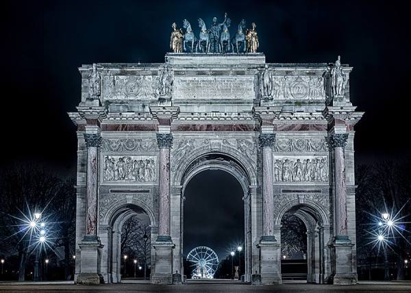 Photograph Mike Kremer Arc De Triomphe Du Carrousel on One Eyeland